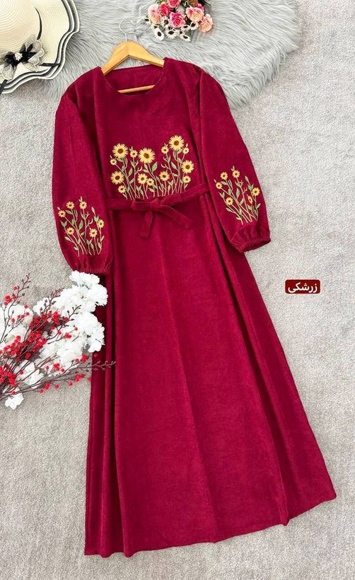 کفتان مخمل کبریتی